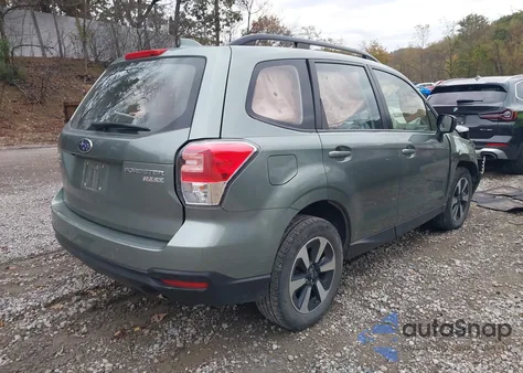 2017 Subaru Forester 2.5I from USA, damaged, VIN JF2SJABC0HH494927
